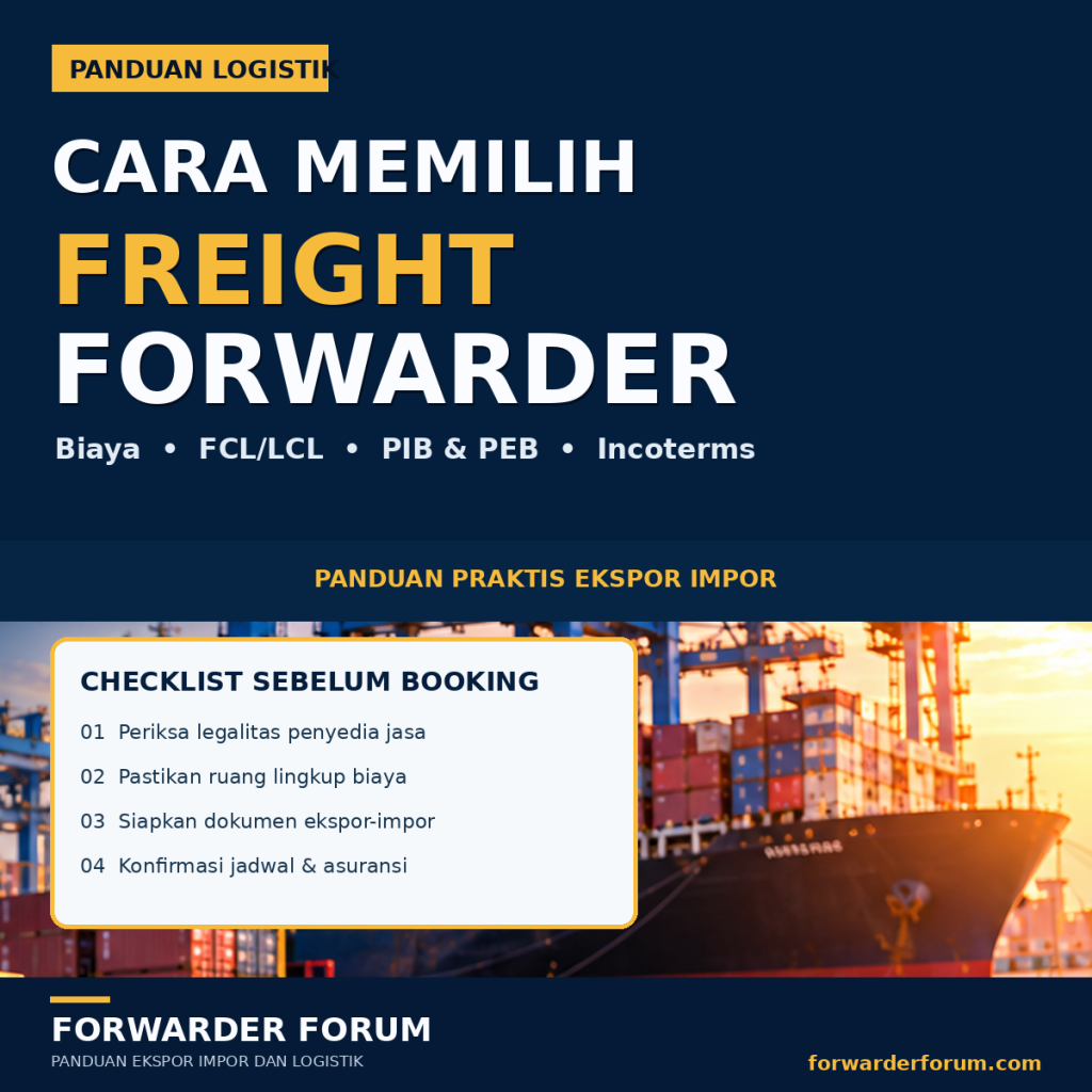 Freight Forwarder Indonesia