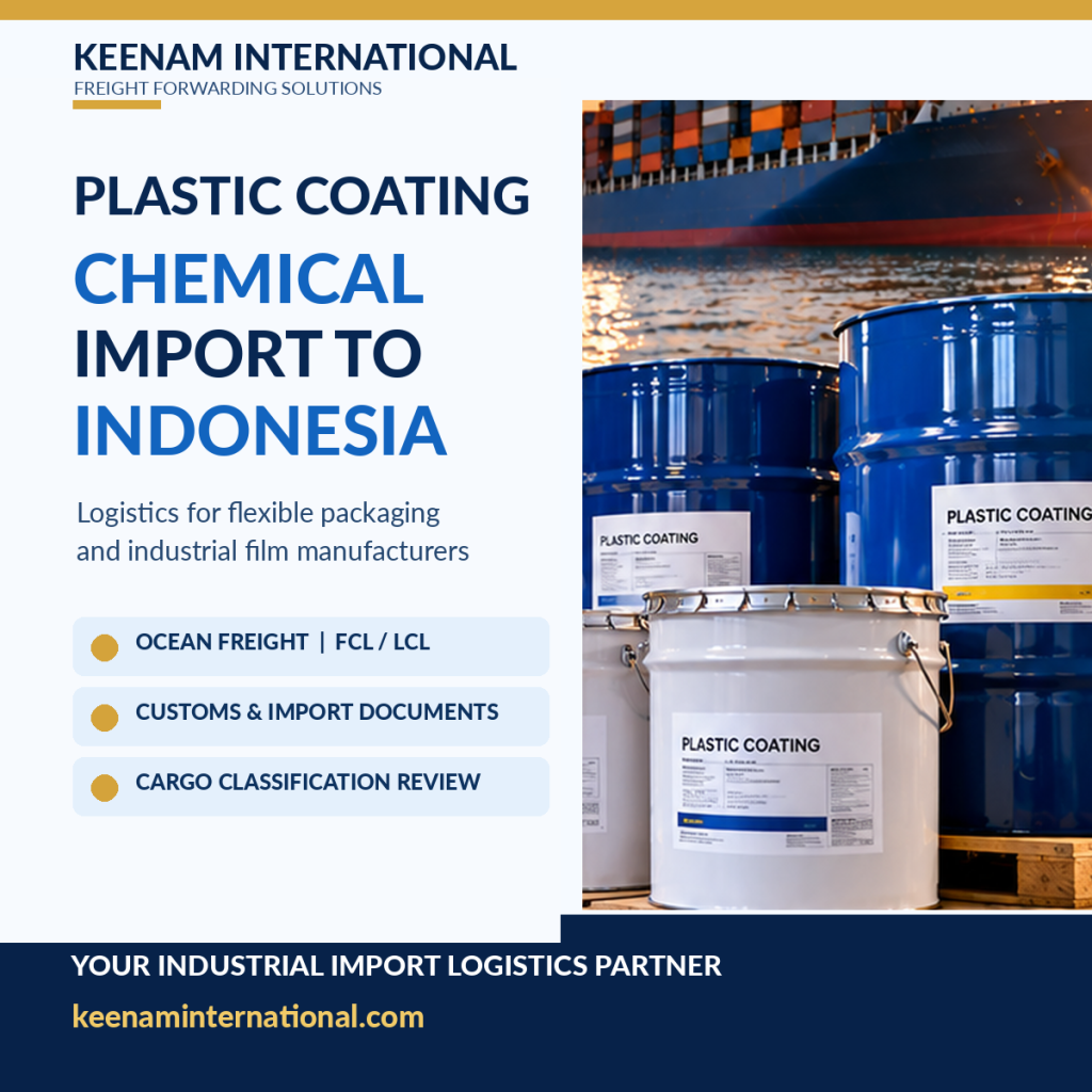 Plastic Coating Chemical Import Indonesia